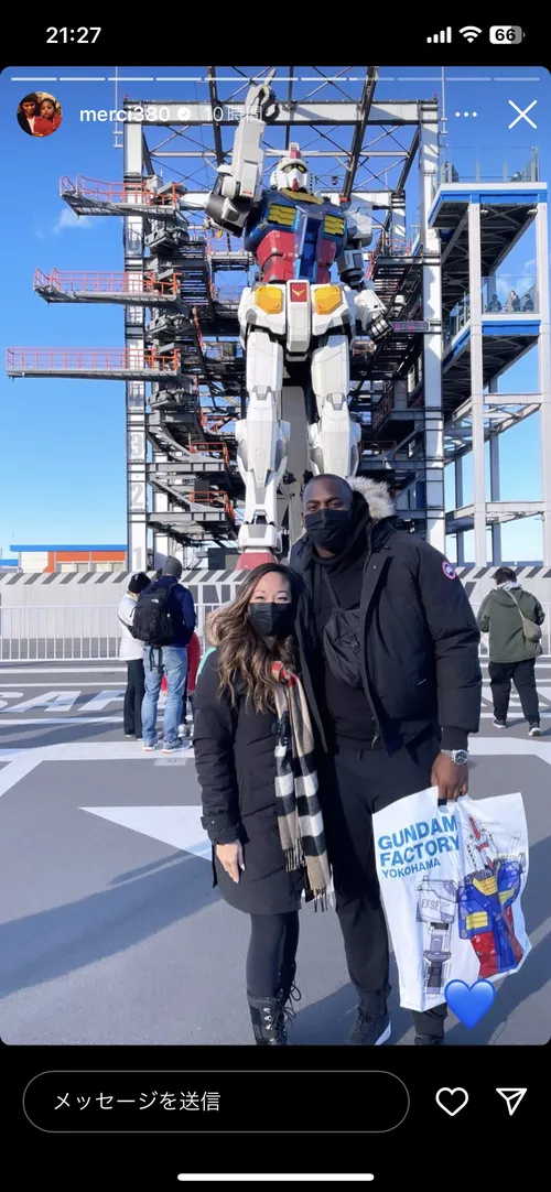 ホイットニー・マーシラス at 横浜 山下ふ頭 動くガンダム