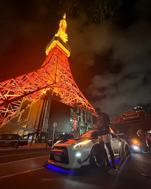 サムソン・エブカム at 東京タワー