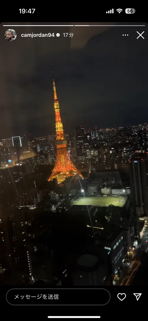 キャメロン・ジョーダン at 東京