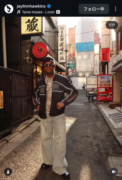ジェイリン・ホーキンス at 渋谷 大和田横丁