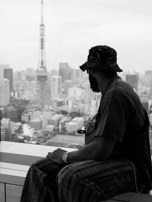 オデル・ベッカムJr. at 東京タワー