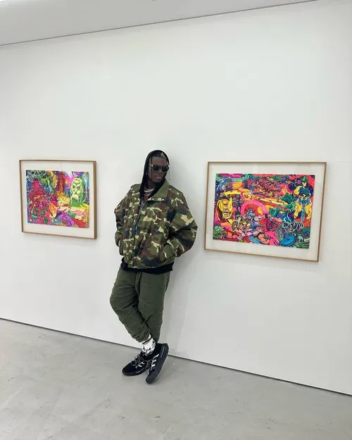 デイビッド・ヌジョク at BAPE STORE 渋谷 (A BATHING APE)
