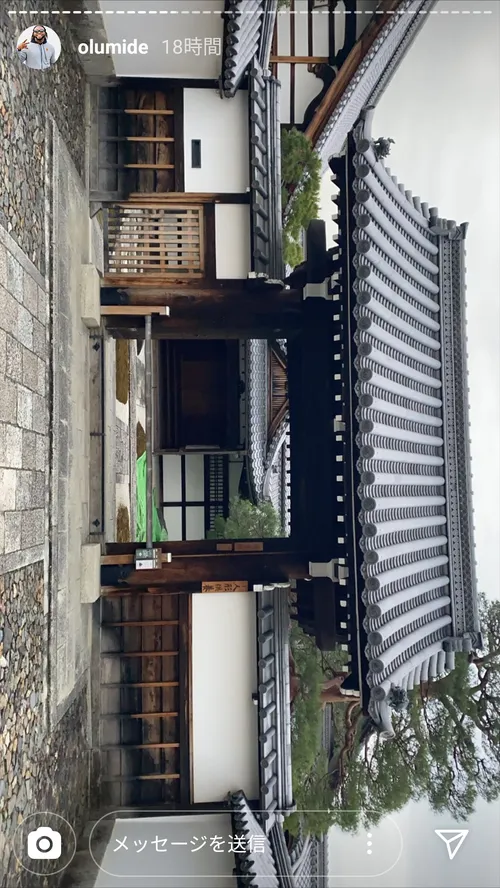 ラリー・オグンジョビ at 京都妙心寺 塔頭 隣華院