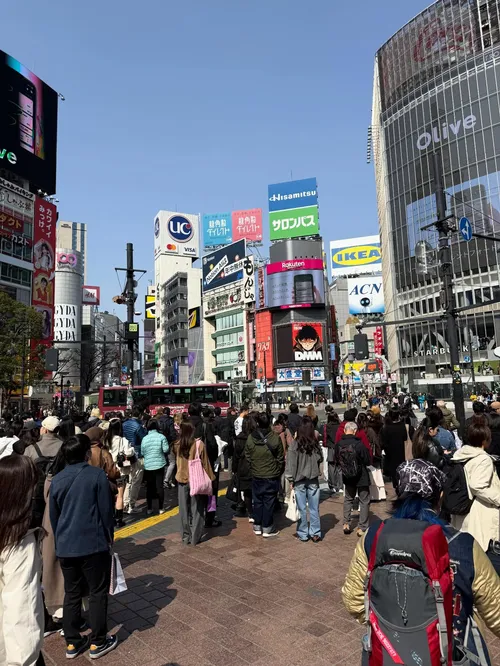 トミー・トギアイ at 渋谷スクランブル交差点