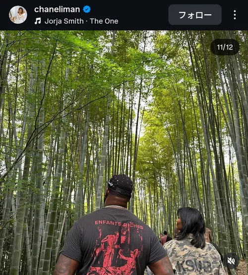 デイボン・ゴッドショウ at 京都嵐山 竹林の小道