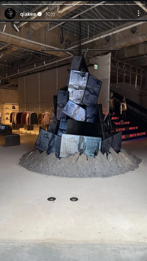 クエンティン・レイク at モンクレール渋谷MONCLER SHIBUYA POP-UP STORE