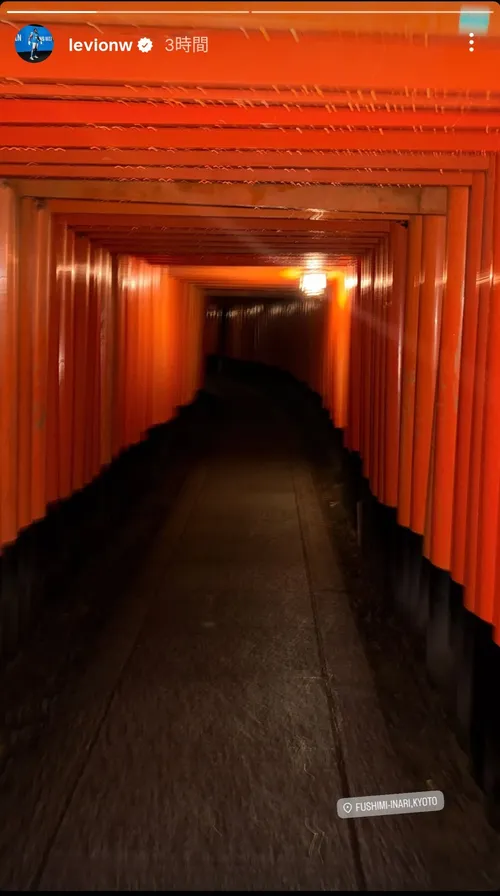 リバイ・オウンズワリケ at 京都 伏見稲荷大社