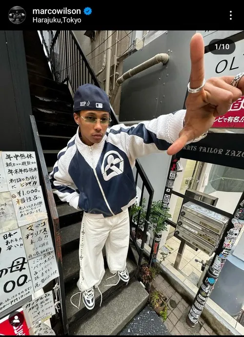 マルコ・ウィルソン at 原宿の母