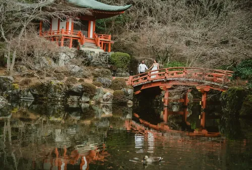 ダレン・ホール at 京都醍醐寺 弁天堂