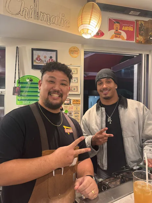 チュバ・ハバード at American diner ANDRA