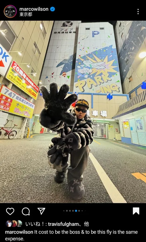 マルコ・ウィルソン at 東京 新宿
