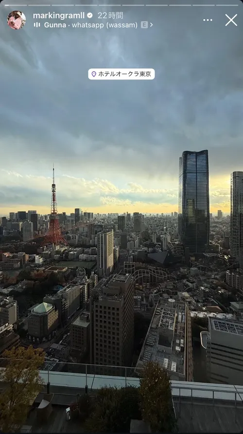 マーク・イングラム at ホテルオークラ東京