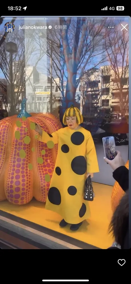 ジュリアン・オクワラ at 東京 表参道 ルイ・ヴィトン