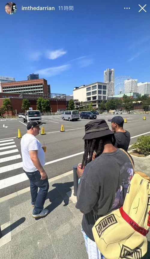 ジャマール・ウィリアムス at 横浜 みなとみらい