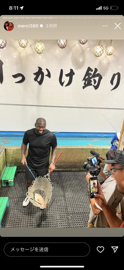 ホイットニー・マーシラス at 浪速区 ジャンボ釣船 つり吉 新世界店