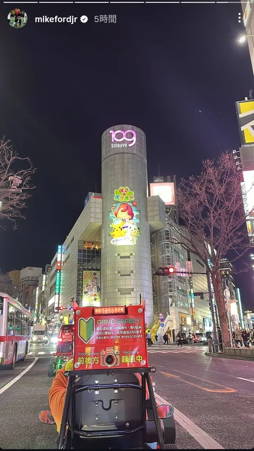 マイク・フォードJr at 渋谷109