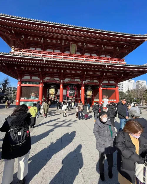 ジェイリン・ホーキンス at 東京 浅草浅草寺 宝蔵門