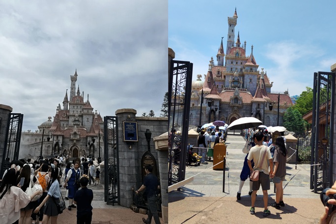 ディズニーランド 美女と野獣前