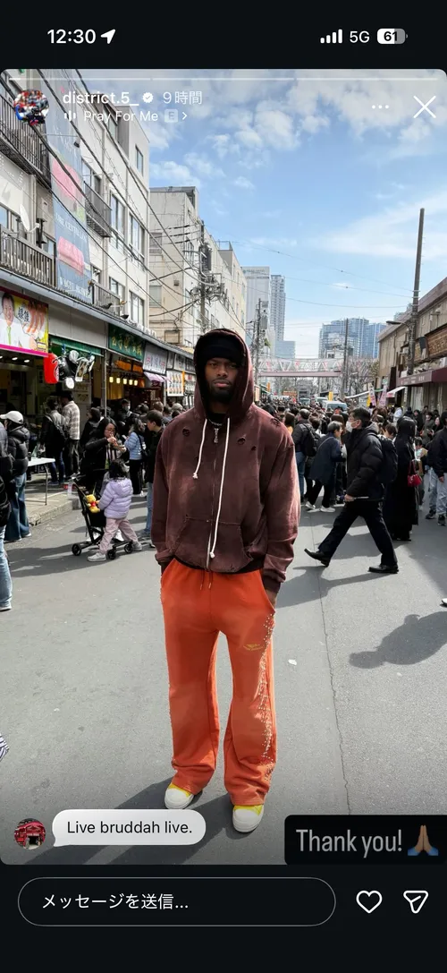 EJ・スピード at 東京 築地場外市場