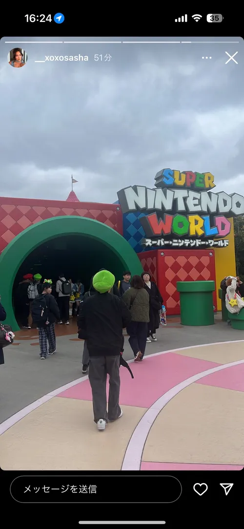 デマーカス・ローレンス at USJ 任天堂ワールド