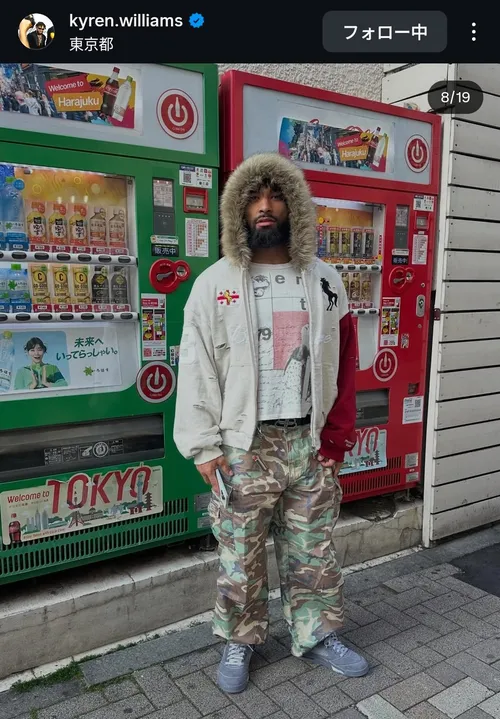 カイレン・ウィリアムズ at 東京