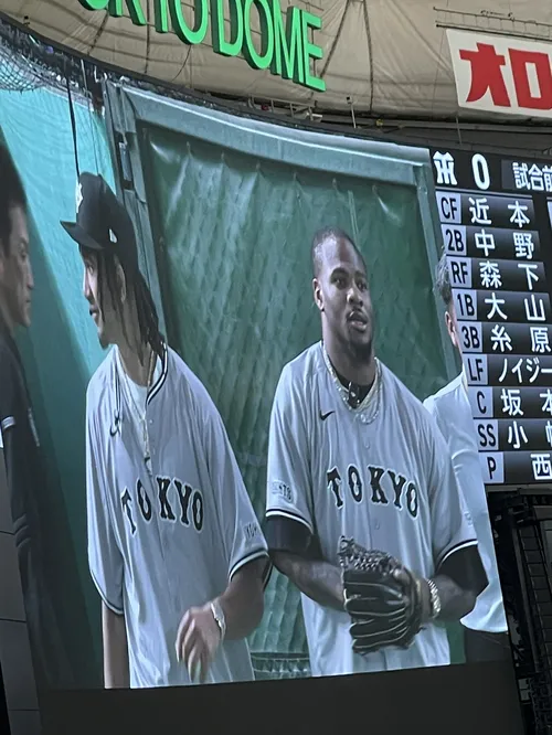 マイカ・パーソンズ at 東京ドーム
