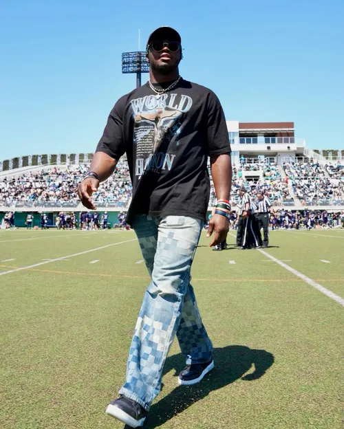 サムソン・エブカム at 富士通川崎スタジアム